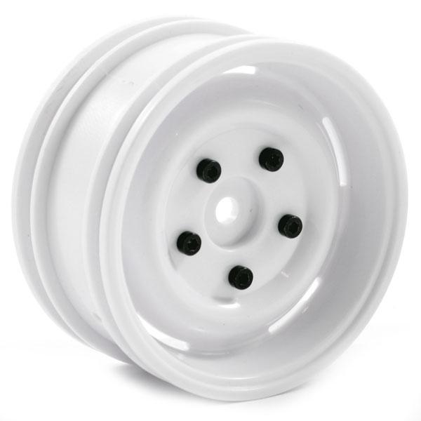 FTX OUTBACK STEEL LUG WHEEL (2) - WHITE - FTX8171W