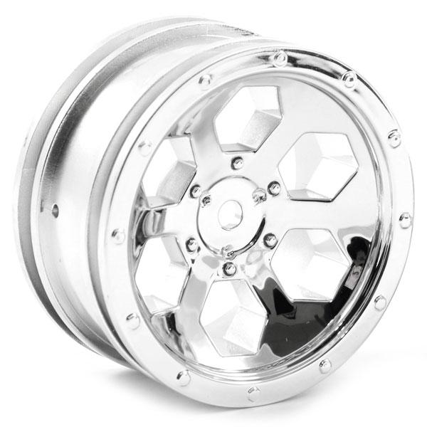 FTX OUTBACK 6HEX WHEEL (2) - CHROME - FTX8168C