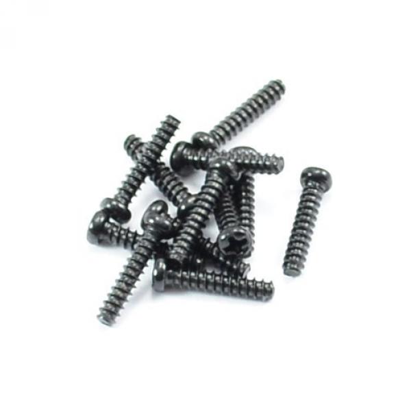 FTX ROUND HEAD SELF TAPPING SCREWS 2.6 X 12MM (12) - FTX7295