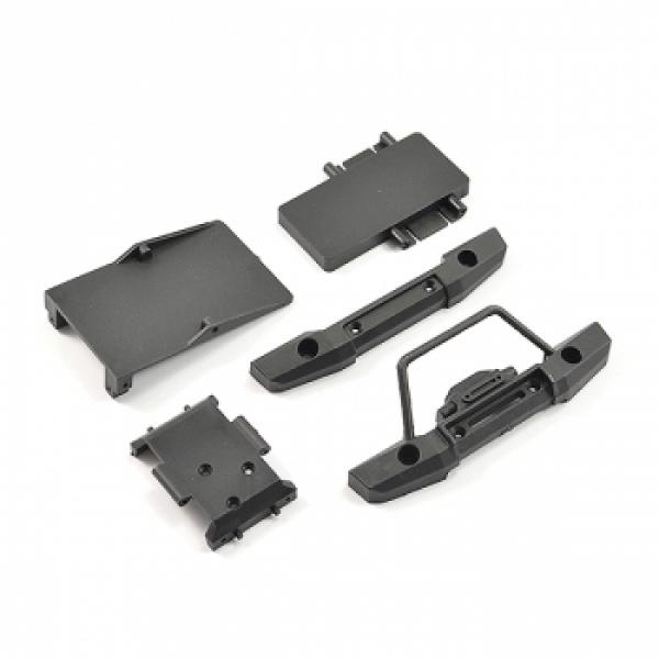 FTX Mini Outback 2.0 Fr/Rr Bumpers & Electronics Mounts - FTX9300