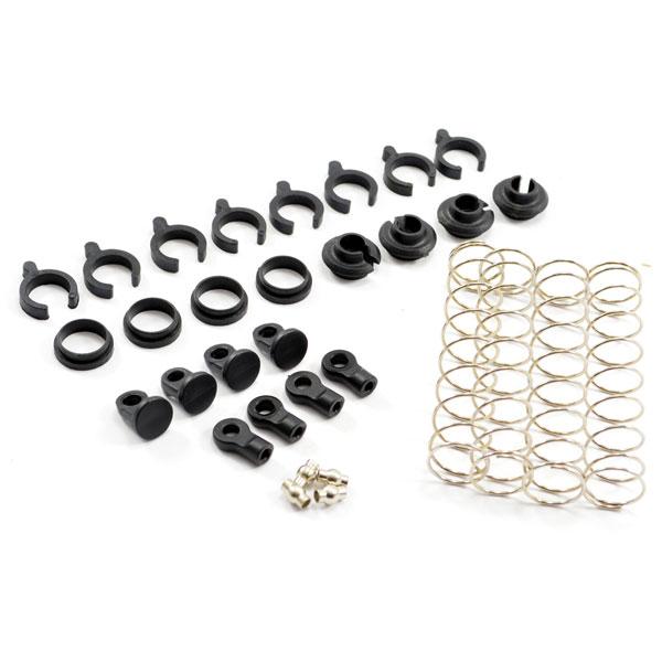 FTX OUTBACK SPRING SET & NYLON  PARTS (4) - FTX8149