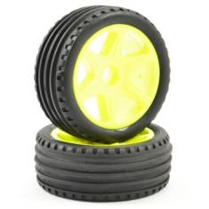 FTX Comet Buggy Front Mounted Tyre & Wheel Jaune