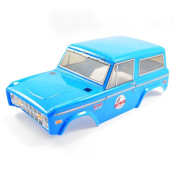 FTX OUTBACK PAINTED TREKA BODYSHELL - BLUE - FTX8191BL