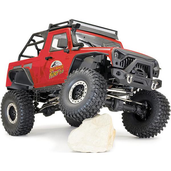 FTX Outback Fury 2.0 4X4 RTR Trail Crawler Rouge - FTX5578R