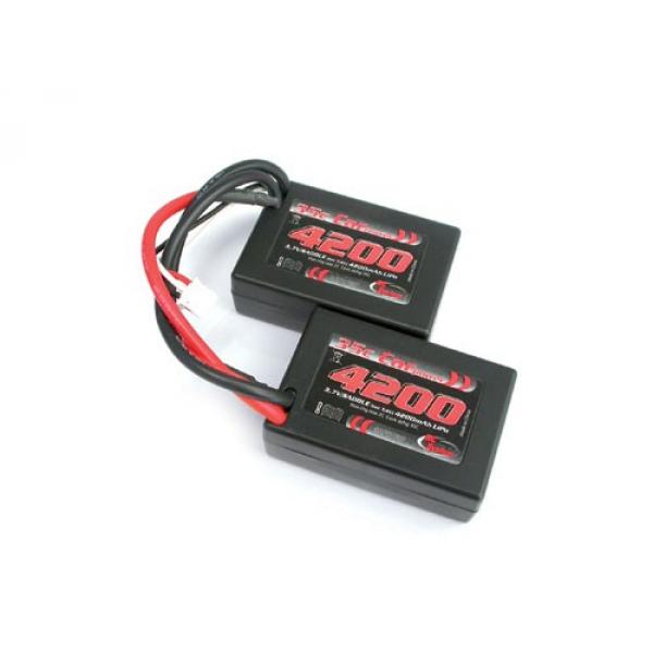 Batterie Li-Po 7,4V 4200mAh 35C saddle FullyMax - MRC-SAF07090