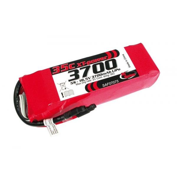 Batterie Li-Po 18,5V 3700mAh XT 35C FullyMax - MRC-SAF07075