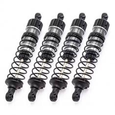 Kit complet amortisseur hydraulique aluminium Funtek STX (x4)