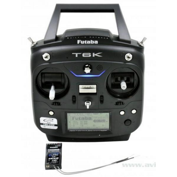 Radio Futaba 6K V3S - Recepteur R3008SB 8 voies Mode 1 - 1000097