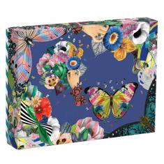 Set of 2 Shaped Puzzle : 850 piece : Christian Lacroix Heritage Collection : Frivolités 