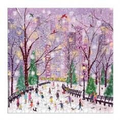 Puzzle 500 pieces : Snowy Night