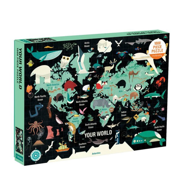 1000 piece puzzle: Your world - Galison-34906