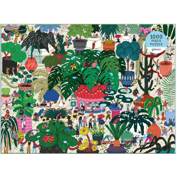 1000 piece puzzle : Plant World   - Galison-76434