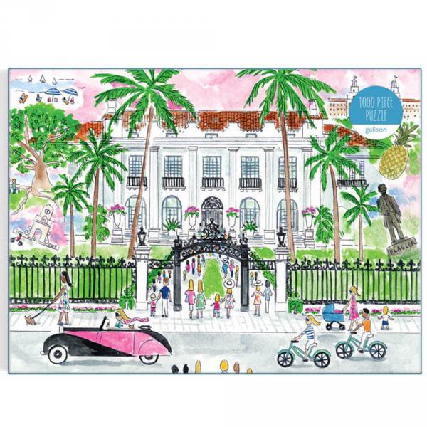 1000 Piece Puzzle : A Sunny Day in Palm Beach, Michael Storrings - Galison-37395