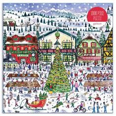 1000 piece puzzle : Santa's Village, Michael Storrings 