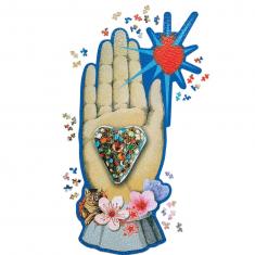 Puzzle forme 750 pièces : Collection Héritage Christian Lacroix : Maison de Jeu