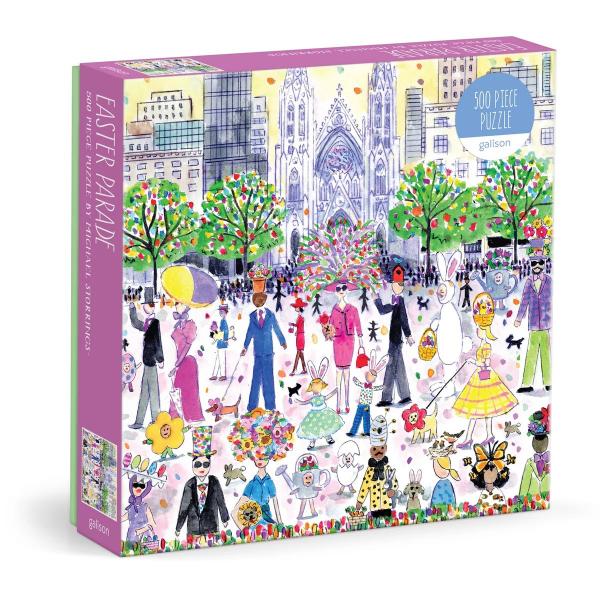500 Teile Puzzle : Osterparade, Michael Storrings - Galison-81865