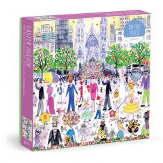 Puzzle 500 pièces : Parade de Pâques, Michael Storrings