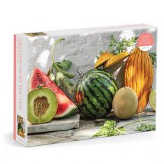 Puzzle 1000 pièces : Melons du jardin