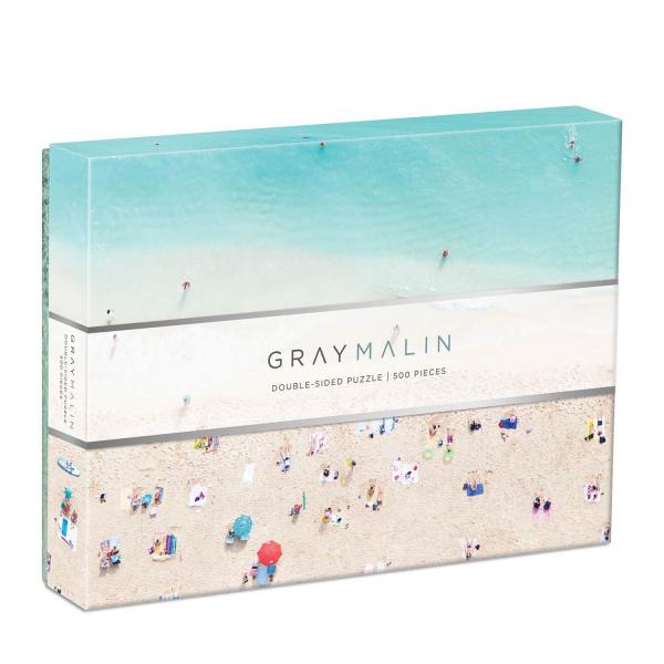 Double-sided 500 piece puzzle: The Hawaii Beach, Gray Malin - Galison-36469