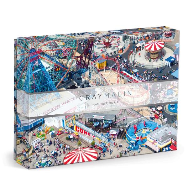 Puzzle 1000 pièces : Coney Island, Gray Malin - Galison-80561