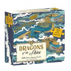 Puzzle 1000 pièces :  Dragons des Cieux