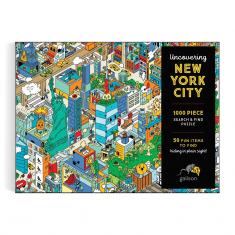 1000 Piece Puzzle : Uncovering New York City Search and Find