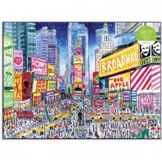 Puzzle 1000 pièces : Michael Storrings, Times Square 
