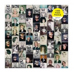 1000 piece puzzle: Selfies, Andy Warhol