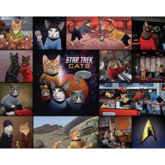 1000 Teile Puzzle: Star Trek Katzen