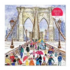 Puzzle 1000 pièces : Pont de Brooklyn, Michael Storrings