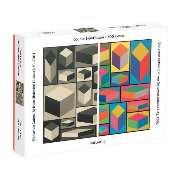 Double-sided 500-piece puzzle : Moma Sol Lewitt  - Galison-35788