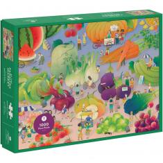 Puzzle de 1000 piezas: En el mercado de agricultores
