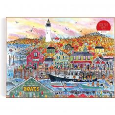 Puzzle de 1000 piezas: Otoño junto al mar, Michael Storrings