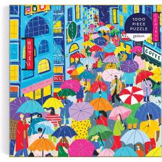 1000 piece puzzle : Umbrella Lane