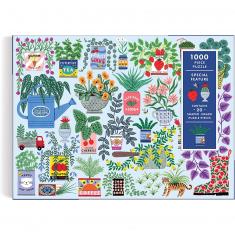 1000-teiliges Puzzle mit geformten Teilen: Planter Perfection