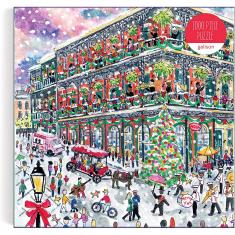 1000 piece puzzle : Christmas in New Orleans, Michael Storrings 