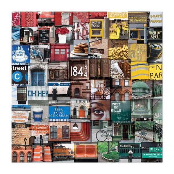 500 Teile Puzzle: New York in Farbe - Galison-35531