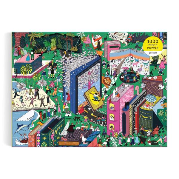 1000 piece puzzle : Book World   - Galison-37552