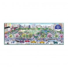 1000 piece panoramic puzzle : Cityscape, Michael Storrings