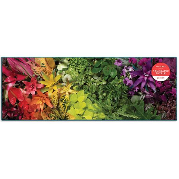 1000 piece panoramic puzzle : Plant Life - Galison-36529