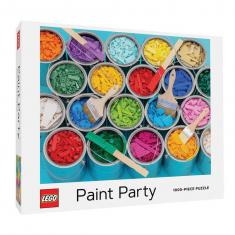 1000 Teile Puzzle: LEGO® Paint Party
