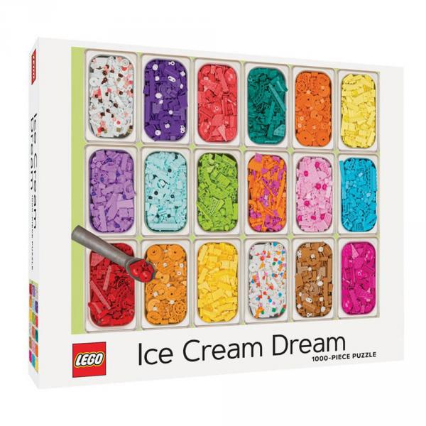 1000 pieces puzzle : LEGO Ice Cream Dream - Galison-21018