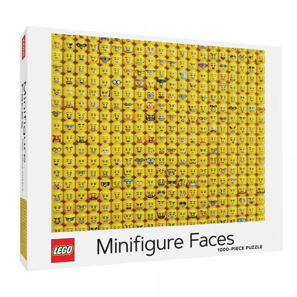 1000 pieces puzzle : LEGO Minifigure faces - Galison-21019