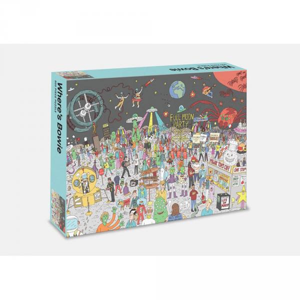 500 pieces puzzle : Where's Bowie? - Galison-81155