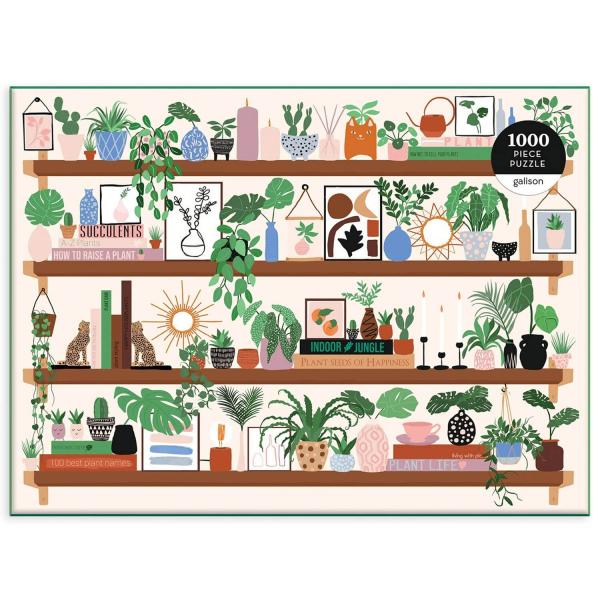 500 pieces puzzle : Plant Shelfie - Galison-36654
