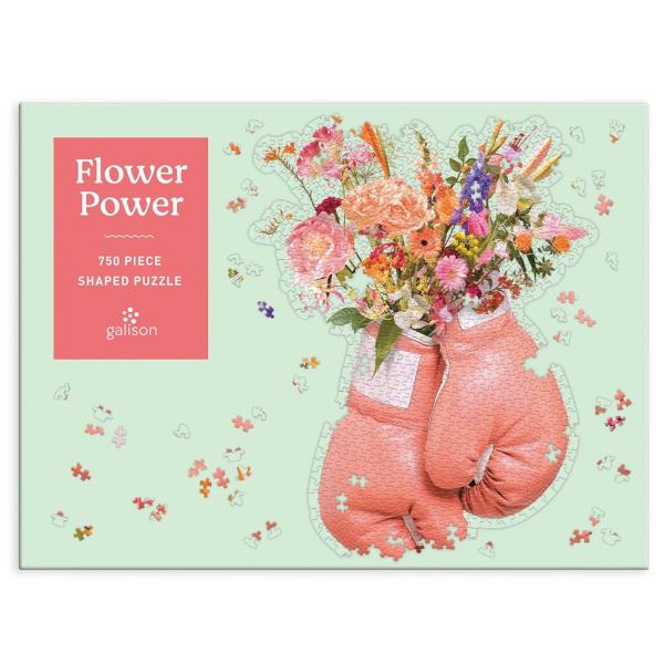 750 Pieces Shaped Puzzle : Flower power - Galison-36685