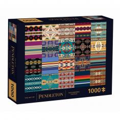 1000 Teile Puzzle: Die Kunst des Pendleton-Patchworks