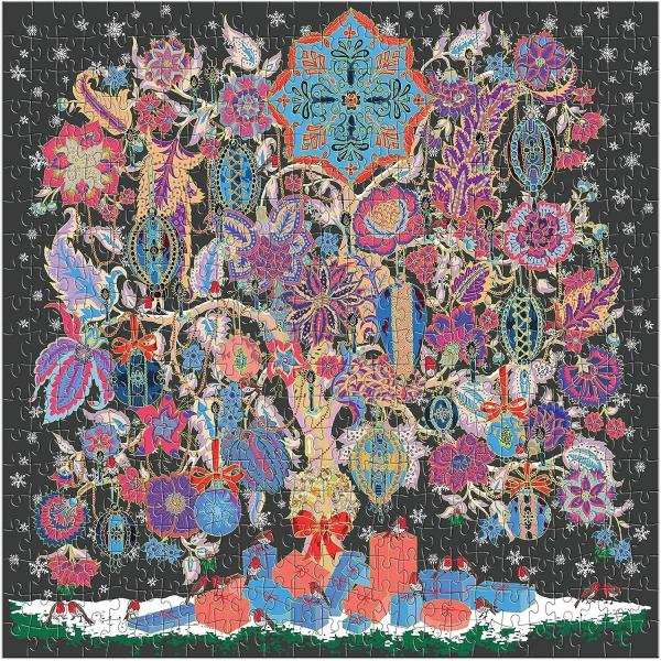 Puzzle 500 pièces : Arbre de vie de Noël Liberty - Galison-76847