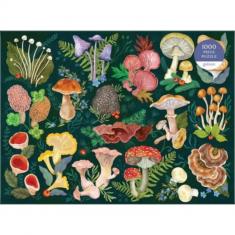 Puzzle 1000 pieces : World of Mushrooms 