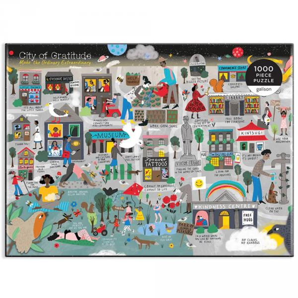 Puzzle de 1000 piezas : Ciudad de la Gratitud - Galison-37005